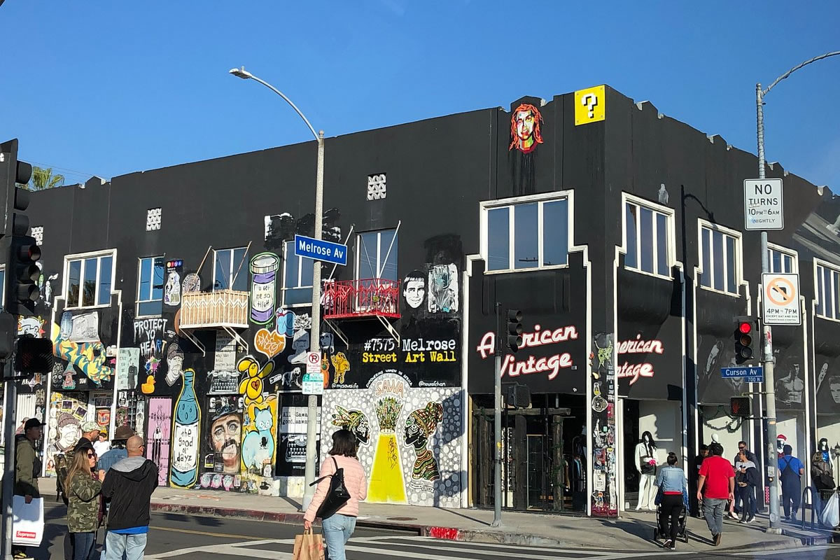 Melrose Avenue beauty